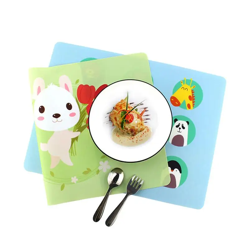 3 шт. наборы ковриков для стола силиконовые моющиеся прочные обеденный стол улицы 40*30 см 2018 детское украшение