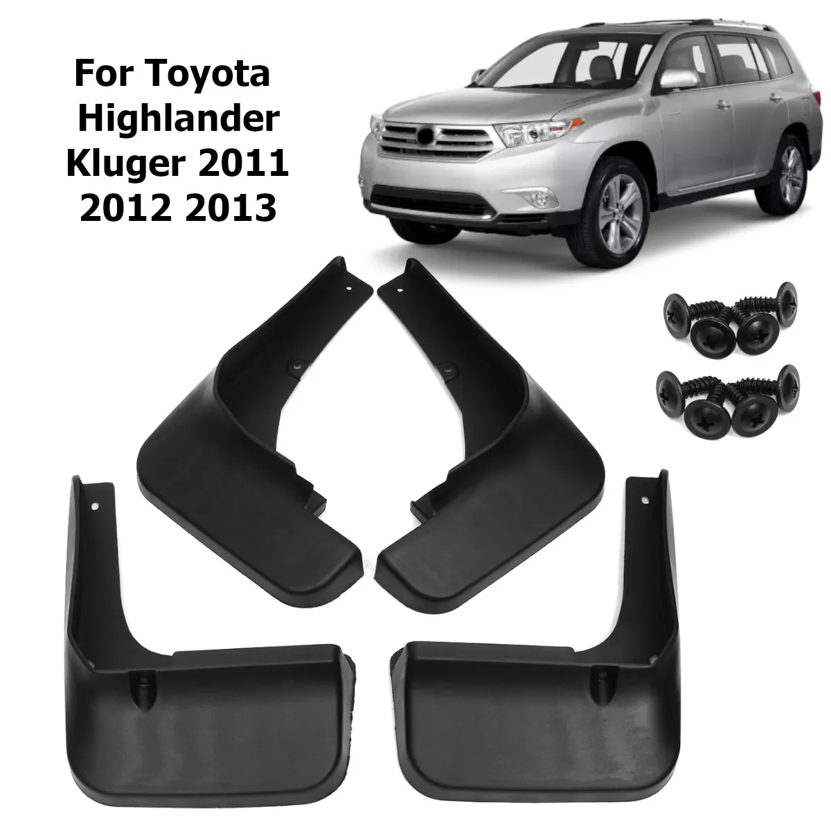 Автомобильные Брызговики брызговики аксессуары для Toyota high Lander XU40 2011 2012