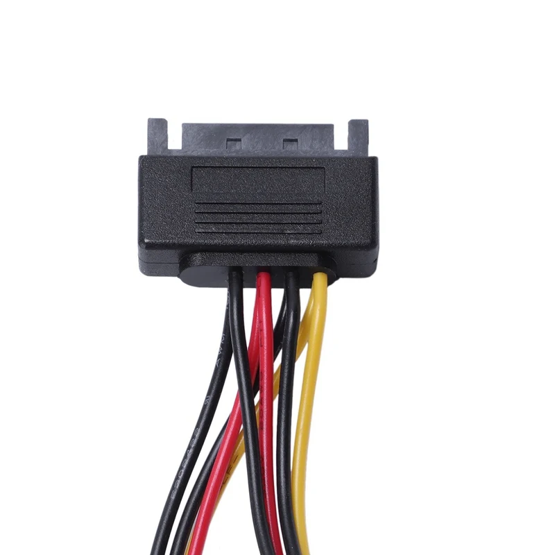 Sata шнур питания с жестким диском 15 pin одна минута двумя поворотными разъемами