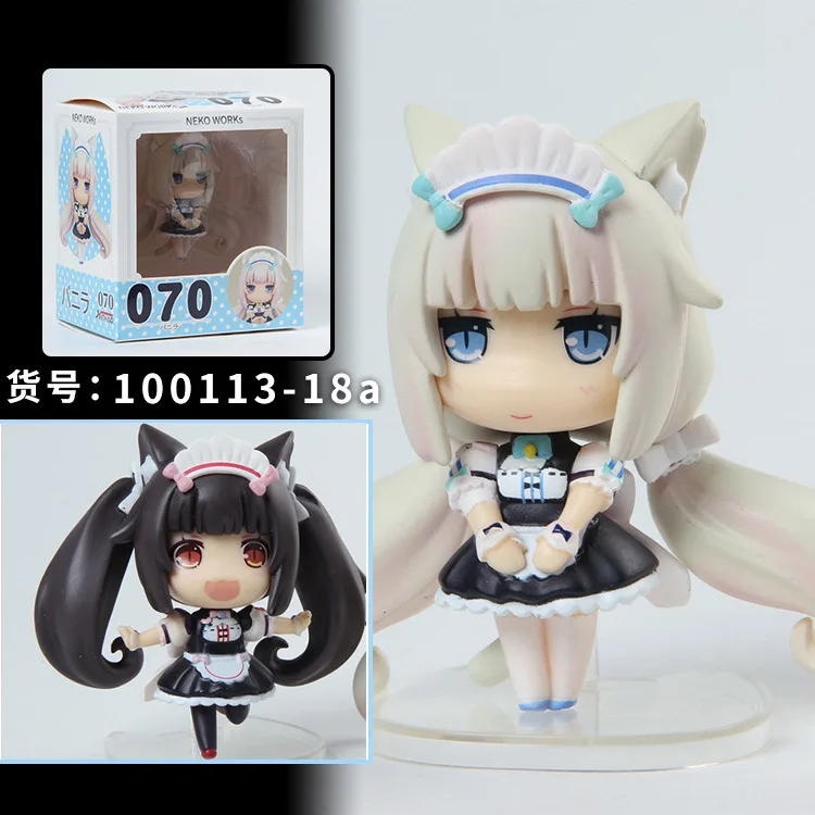Аниме NEKOPARA модель горничной 070 # ваниль 069 шоколадные куклы Украшение