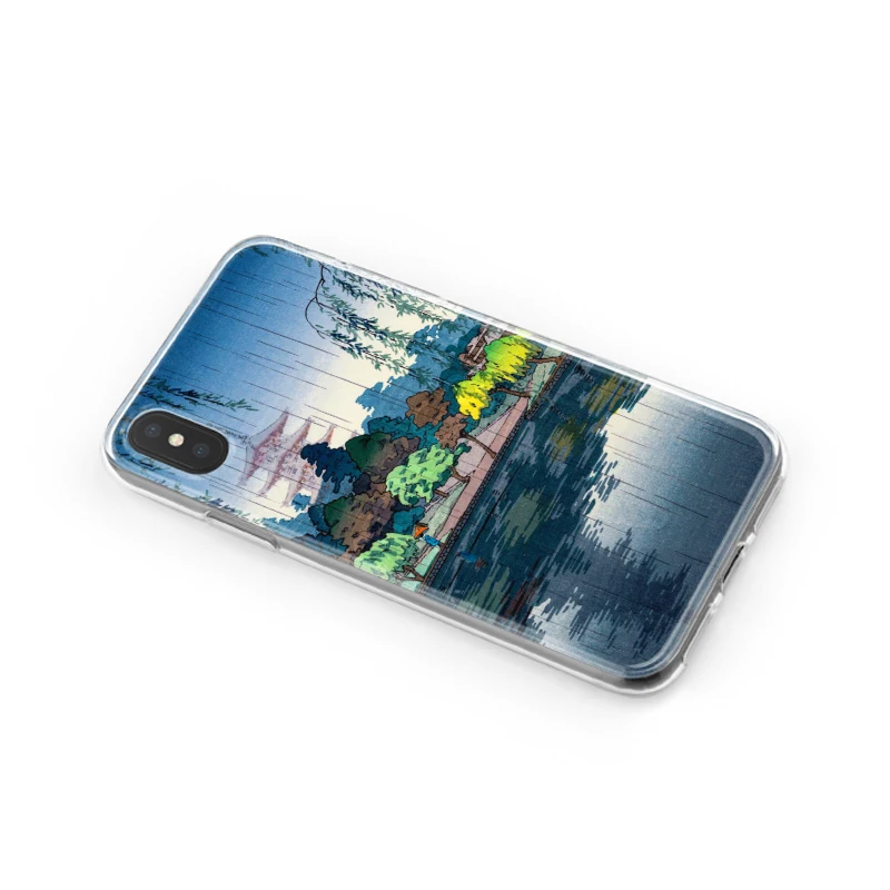 Ukiyo-e Japanese Art Funda Soft TPU Silicone Phone Case Cover for iPhone XS Max XR 7 8 6 6S Plus 5S 5 SE 5C 4S 4 iPod Touch 5. |