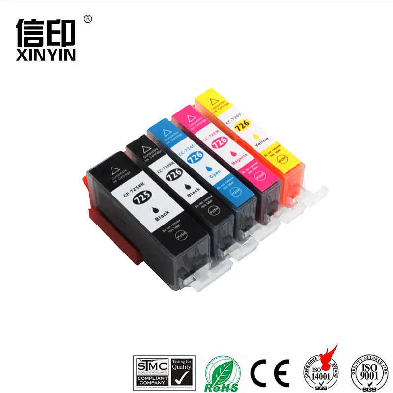 XColor чернильный картридж PGI725 CLI726 PGI-725 для Canon PIXMA MG8170 MG6170 MG5270 MG5370 IP4870 IP4970 IX6560 MX886