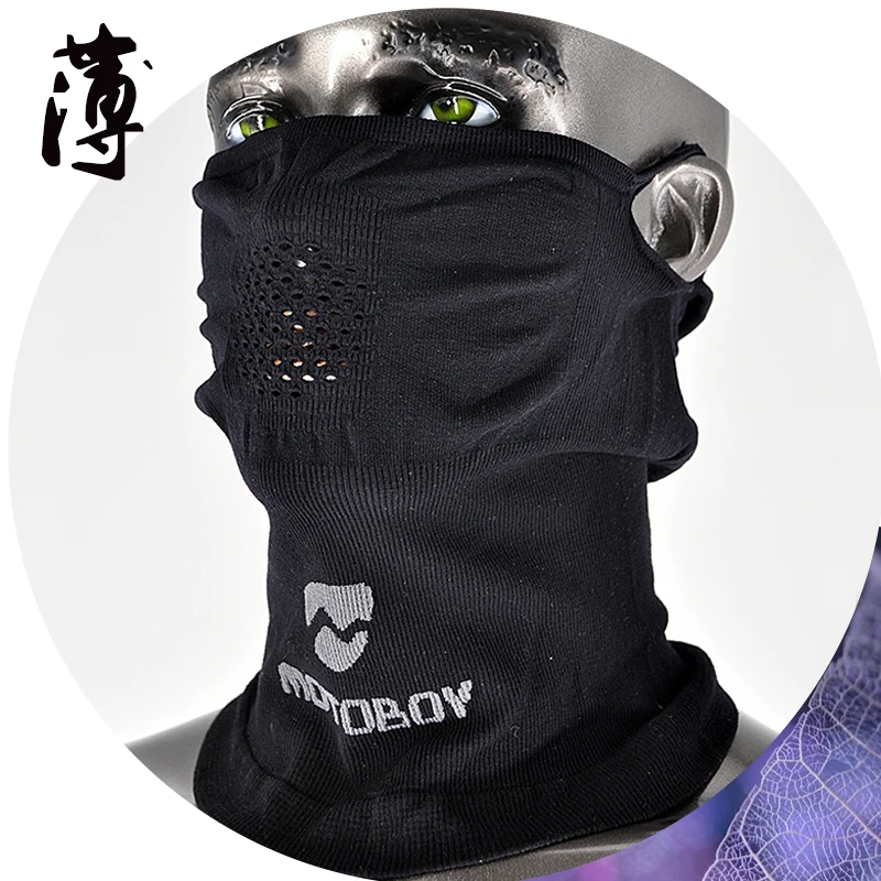 

MOTOBOY Motorcycle Face Mask Cycling Ski Neck Protecting Outdoor Balaclava Half Face Mask Ultra Thin Breathable Windproof UV