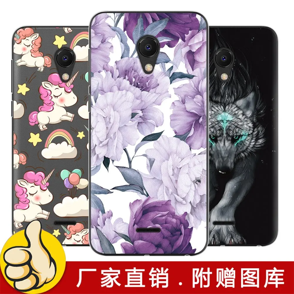 Мягкий чехол для телефона с милым мультяшным рисунком Meizu C9/M9C высококачественный