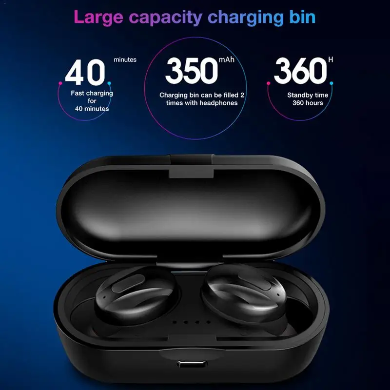 XG 13 TWS беспроводной Bluetooth 5 0 гарнитура вызов шумоподавление кнопка управления