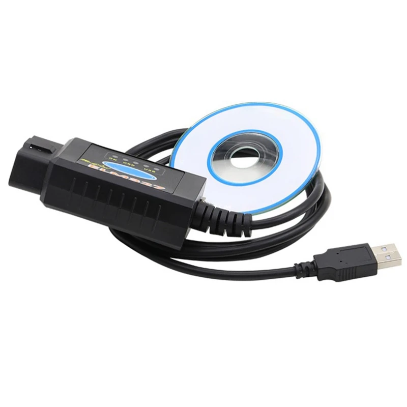 Elm327 Usb V1.5 Obd2 25K80 чип Автомобильный диагностический инструмент обновленная