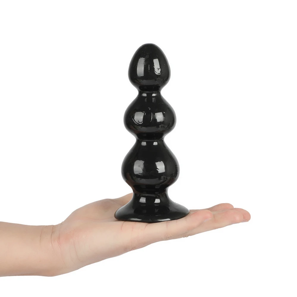 Smooth Anal Beads Silicone Butt Plug Gay Adult Sex Toys for Man Woman Anus Prostate Massage Dildo Masturbator Dilator | Красота и