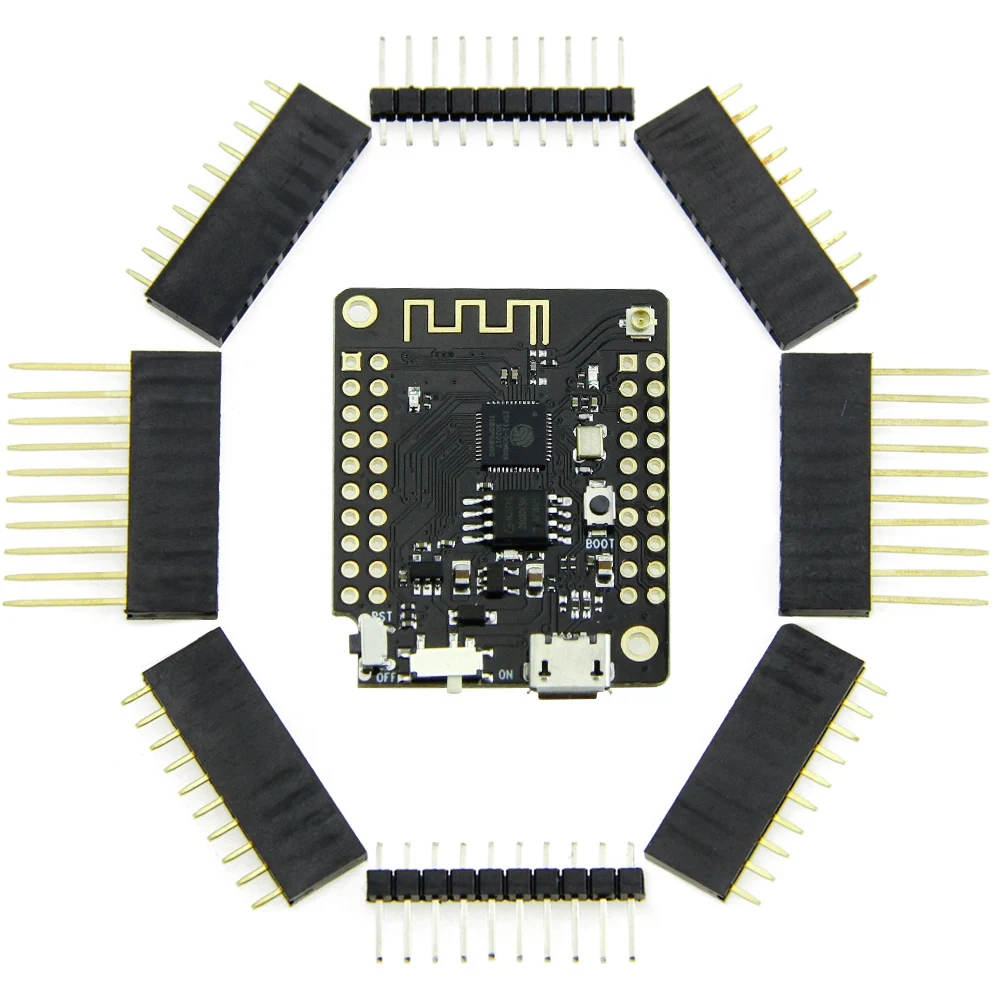 Ttgo Mini32 V2.0.13 Esp32 Rev1 (Rev One) Wifi + Bluetooth модуль для D1 Mini|Печатные платы| |