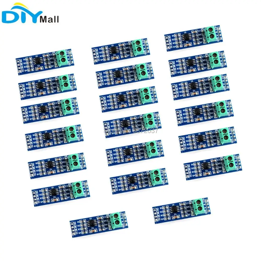 20 шт./лот MAX485 модуль TTL к RS485 MAX485CSA плата преобразователя для Arduino|Модули умного