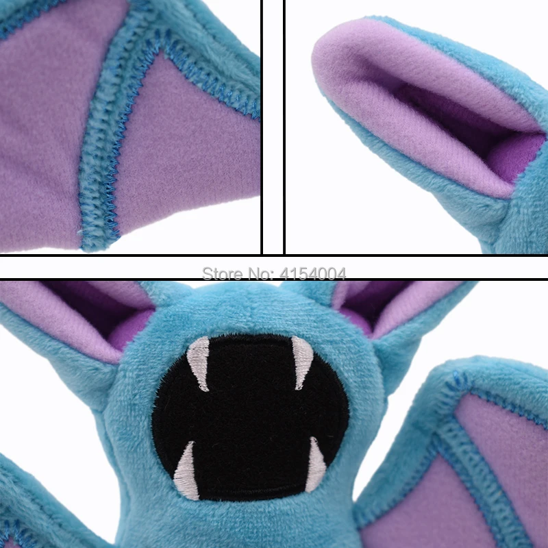 Аниме Zubat Мягкие плюшевые мультфильм Peluche куклы Рождественский подарок детские игрушки для детей " 18 см