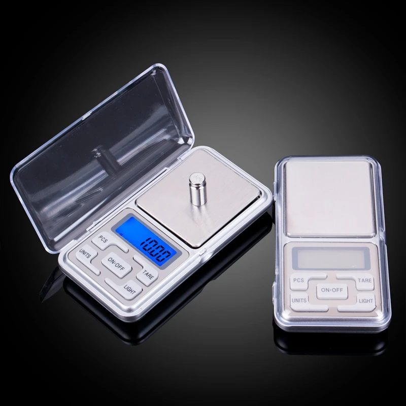 500g x 0.01g Digital Pocket Jewelry Scale Weight Mini Electronic Balance Gram | Дом и сад