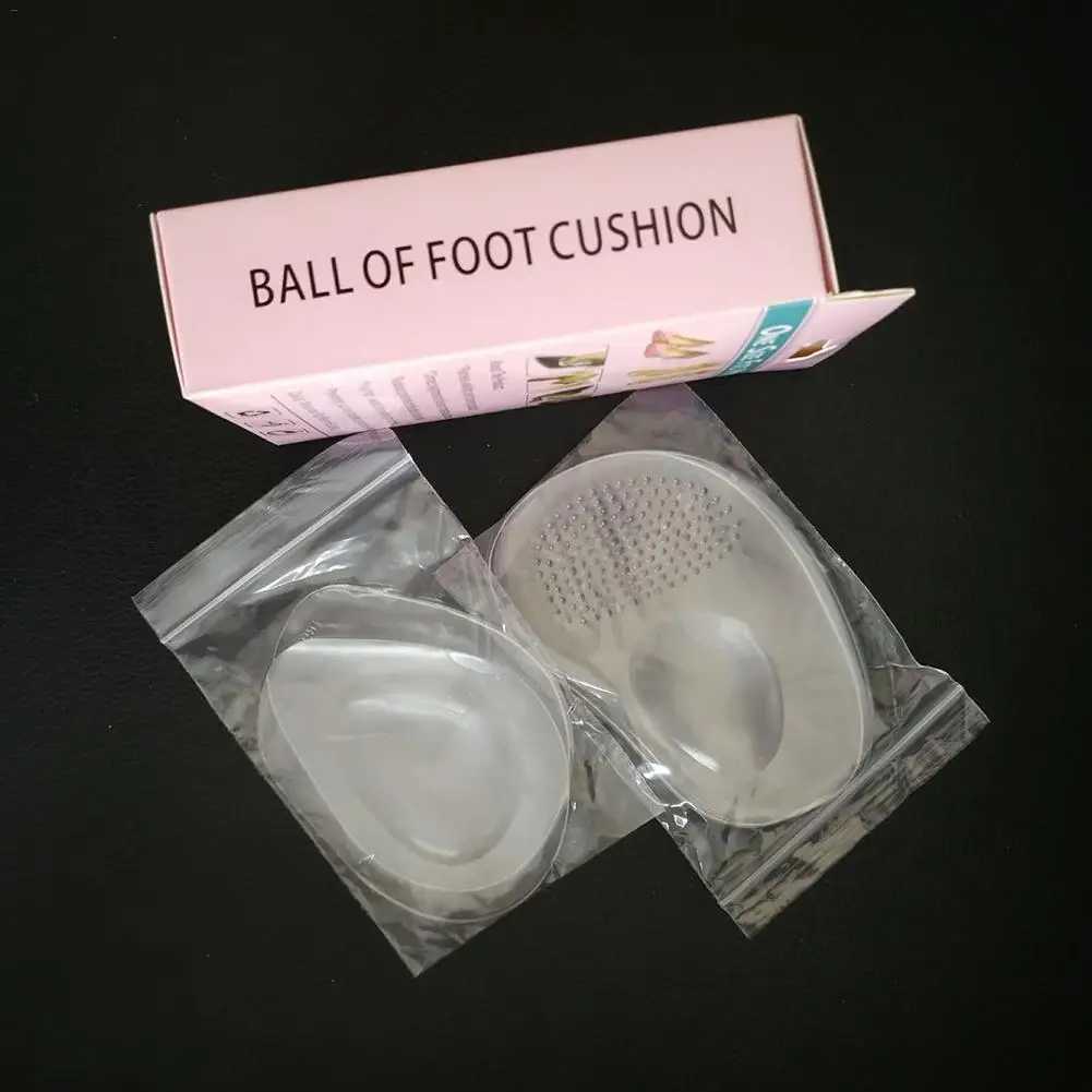 4 Pairs Silicone Mat Non-slip Forefoot Pad Ladies High Heel Insole Anti-pain Women's Shoes Foot Care Tool | Красота и здоровье