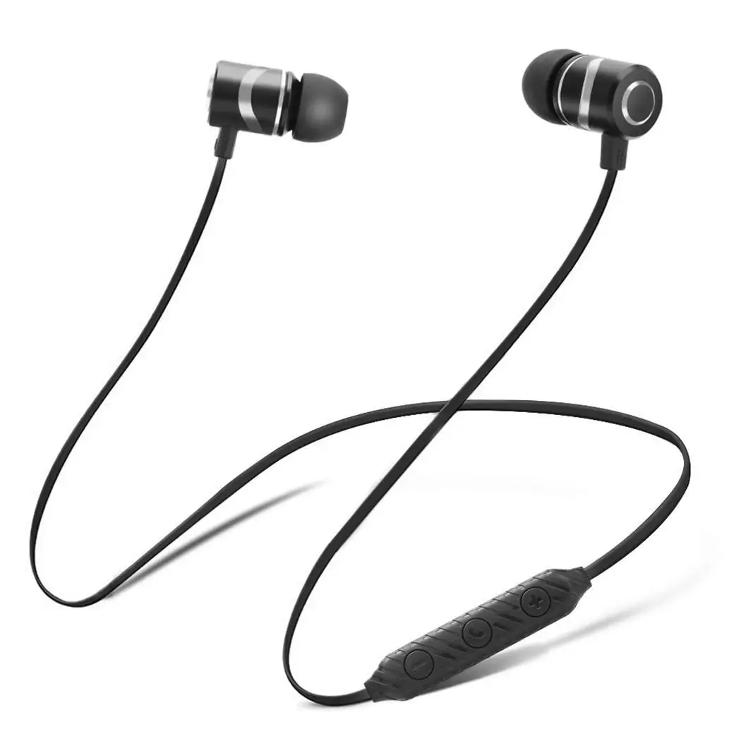 Общие стерео наушники вкладыши свободные руки Спорт 10 метров 4 1 Bluetooth Магнитная