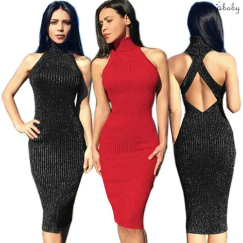 Мода 2019 г. Фирменная Новинка женские водолазка без рукавов Slim Fit собирать талии