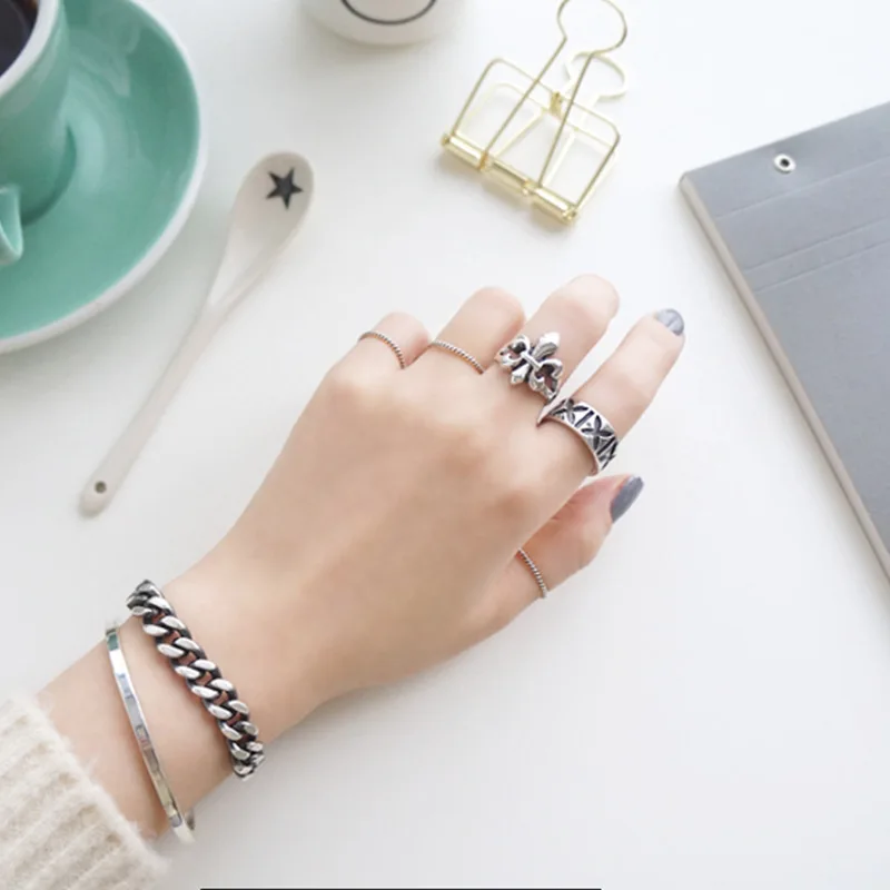 Цена по прейскуранту завода 100% 925 Серебряное кольцо модное минимализм деликатное