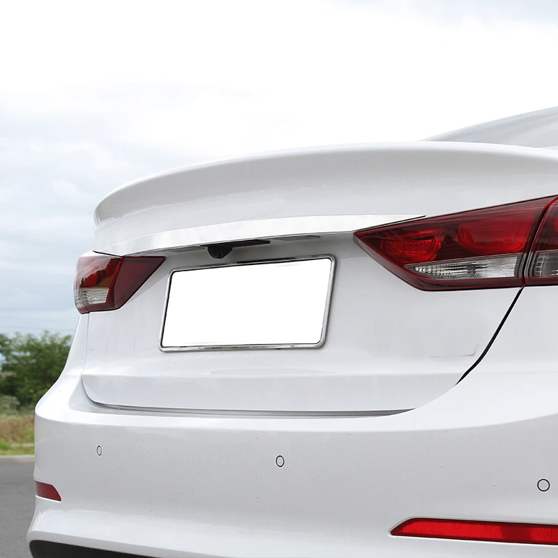 Крышка багажника из нержавеющей стали для крышка дверца Формовочная обшивка Hyundai