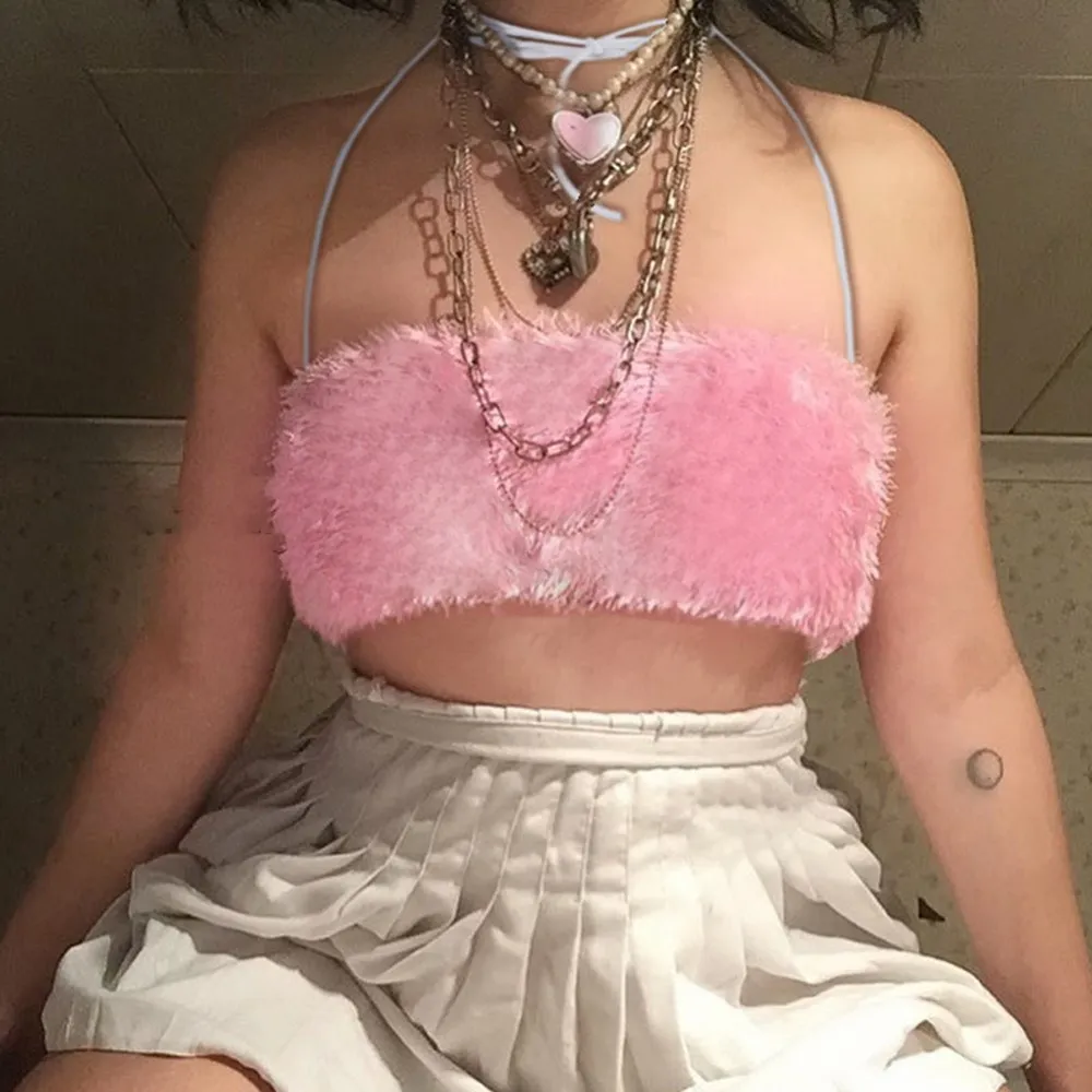 Лифчик женский бандажный на шнурках|Топы| |