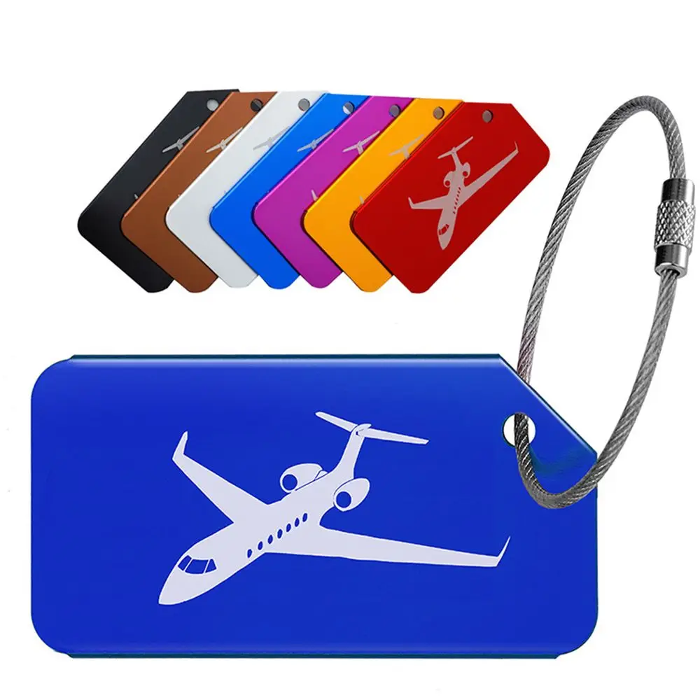 7 шт./компл. аксессуары для путешествий бирка багажа портативный безопасный