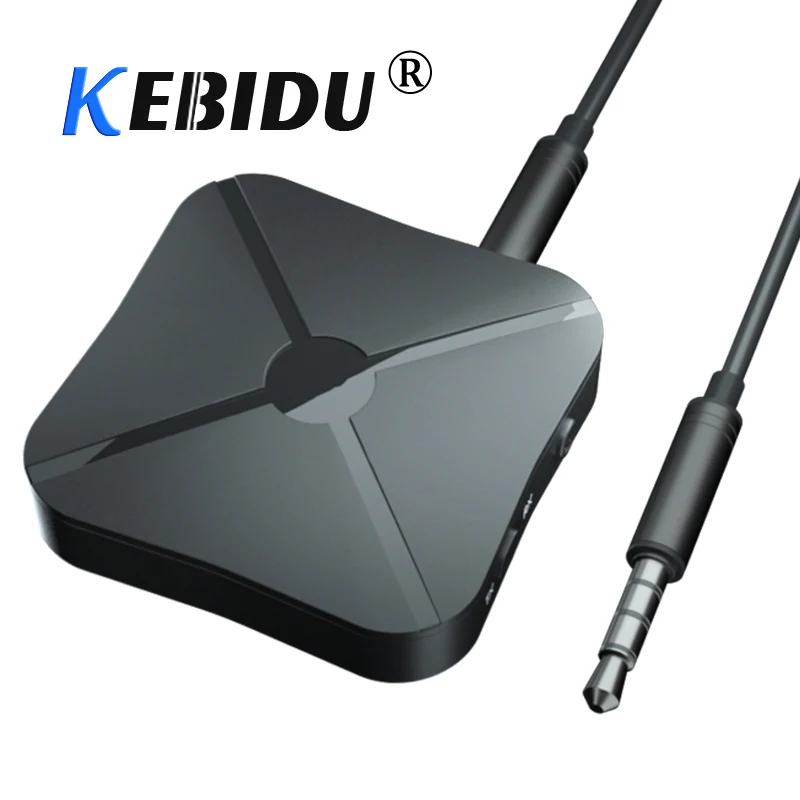 Kebidu 2 в 1 Bluetooth 4 приемник и передатчик беспроводной адаптер аудио с 3 5 мм AUX кабель