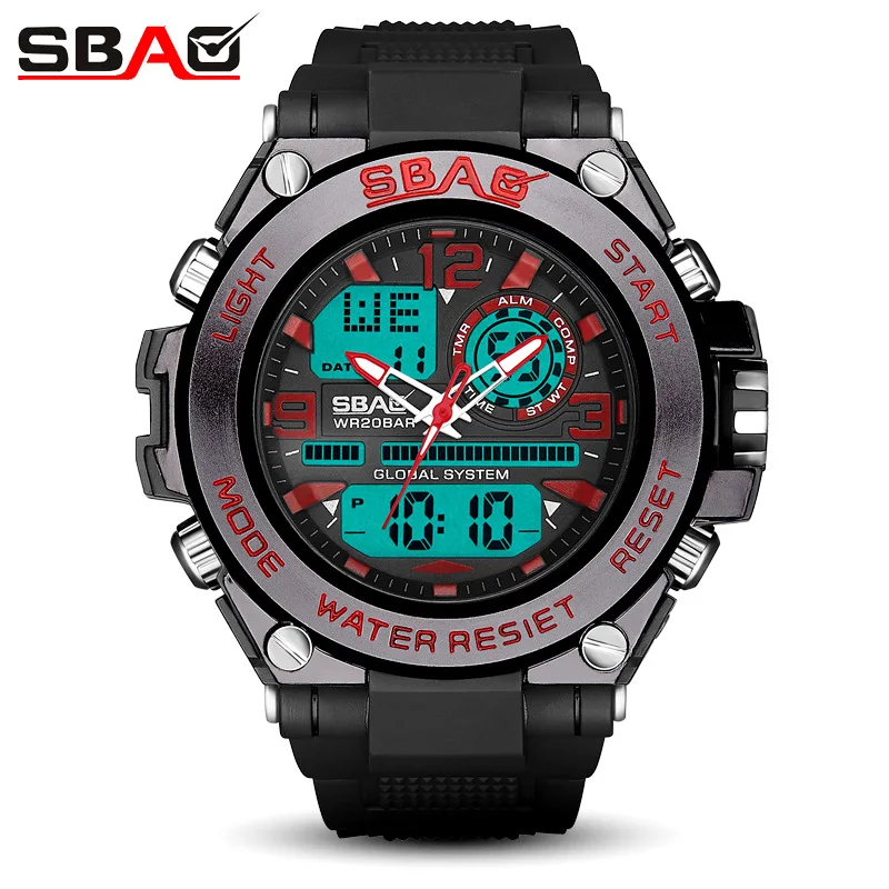 2019 новые брендовые Роскошные мужские часы светодиодный Будильник