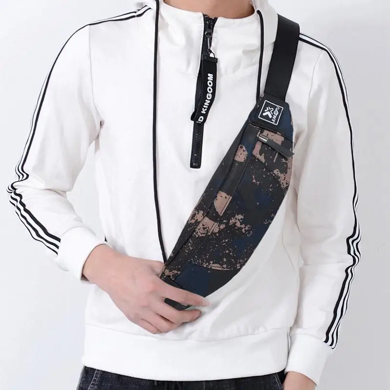 Men's Crossbody Bag Leisure Sports Packs Multi-functional Running Fitness Cell Phone Waist | Спорт и развлечения