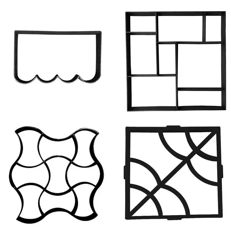 Садовый путь производитель плесень DIY тротуарная цементная каменная дорога