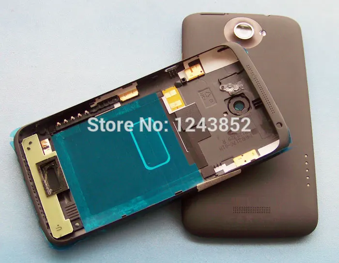 

New Gray Back Housing Battery Door for HTC G23 ONEX ONE X with Camera Glass Lens