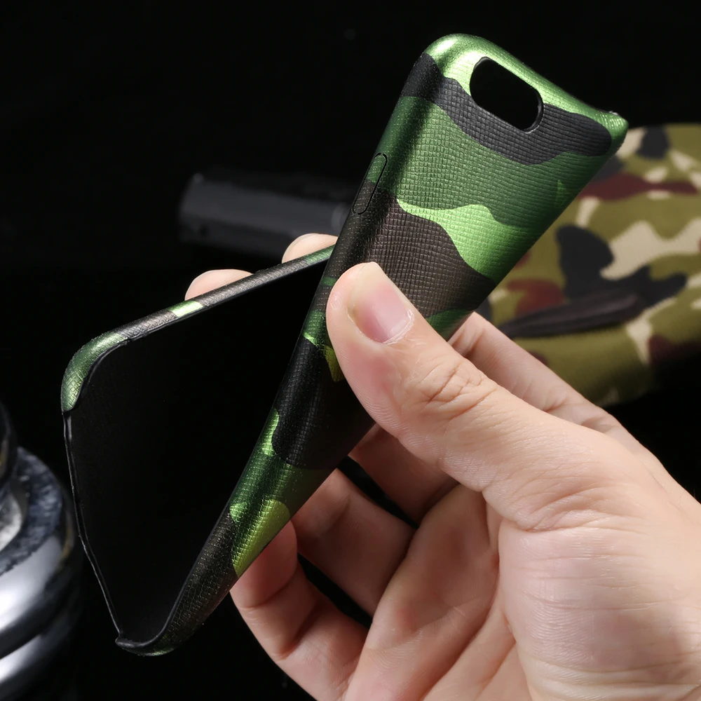 Чехол KISSCASE с камуфляжным рисунком для iPhone X 8 7 6s 6 Plus 5 S SE чехлы из искусственной