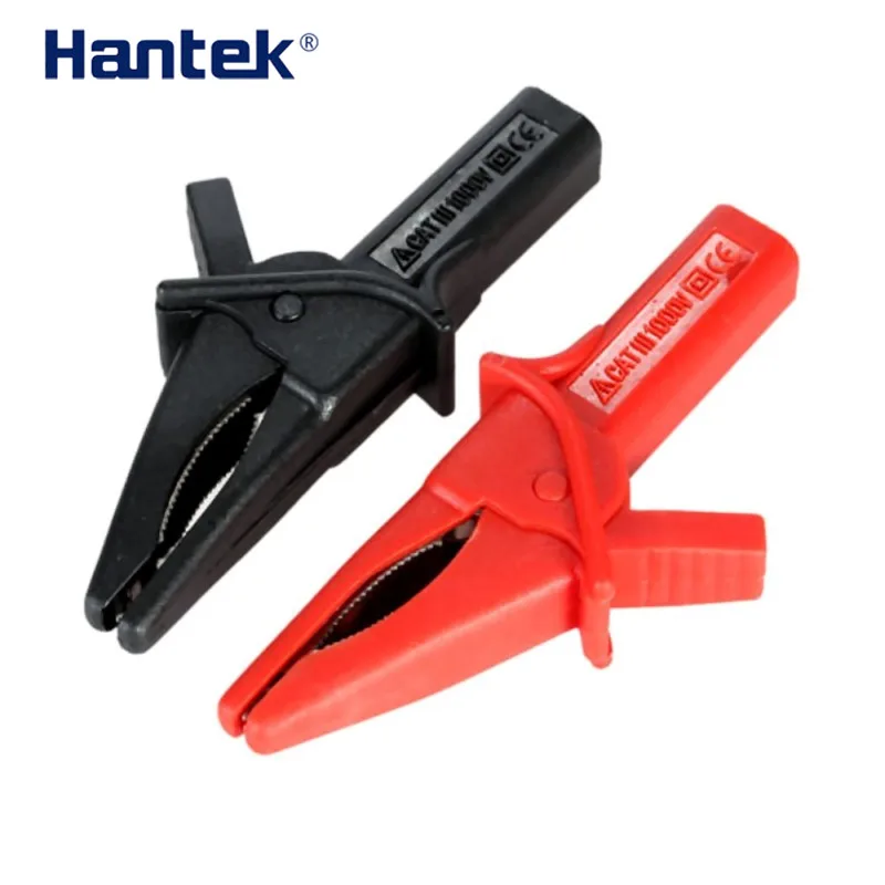 Hantek 2 шт. HT18A крокодил установка DSO3064 Большой дельфин Зажим Аллигатор для