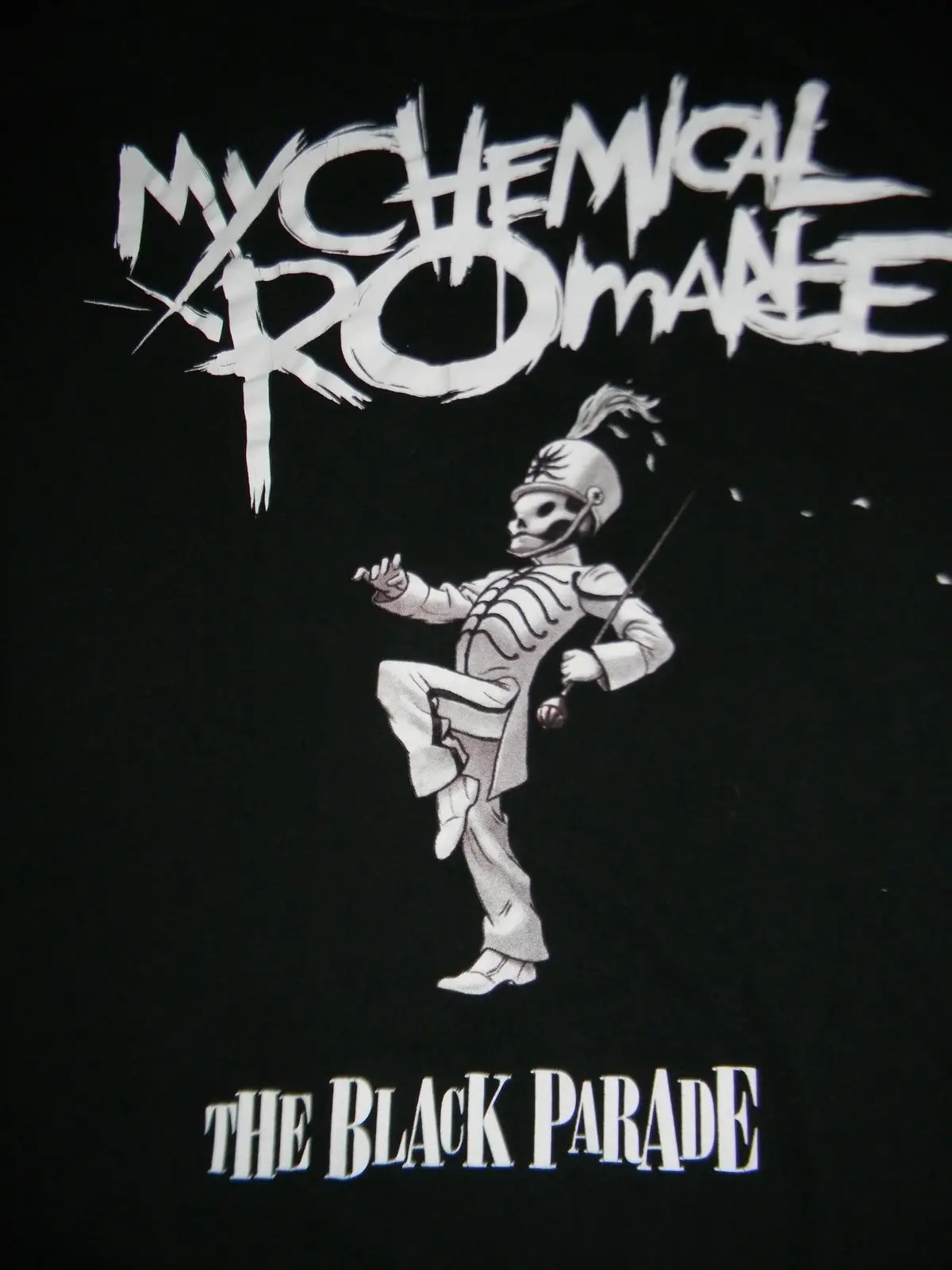 MY CHEMICAL ROMANCE черная футболка мужская XL концертный тур черный парад рок музыка |