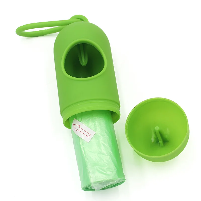 1 Pcs Practical Pet Dog Poop Bag Dispenser Waste Garbage Holder Dispensers + Bags Set Pets Dogs Trash Cleaning Supplies | Дом и сад