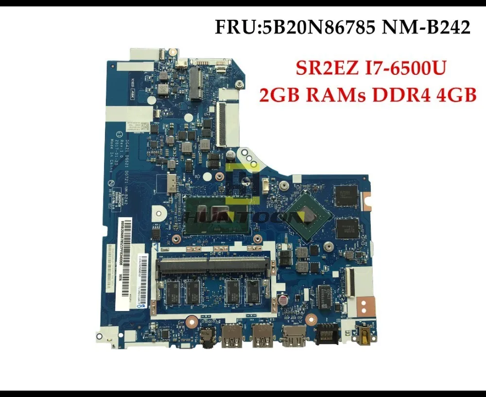 Оптовая продажа FRU:5B20N86785 для Lenovo Ideapad 320 15ISK материнская плата ноутбука Φ SR2EZ NM B242 2
