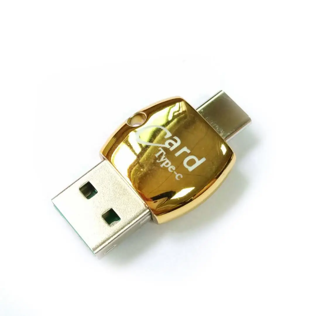 IG mini 2 в 1 OTG USB 3 type C к 0 Micro SD/TF адаптер для считывания карт памяти|Картридеры| |