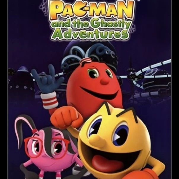 Pac Man Group ламинированный и Обрамленный плакат печать (24x36)|Таблички знаки| |