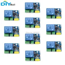 10 шт. ESP8266 ESP 01 01S триггерный релейный модуль для Arduino IOT умный дом