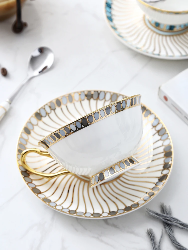 Керамика Кофе чашки указан Европейский Роскошные творческий подарок для