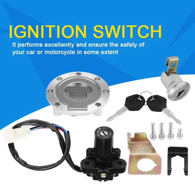 Крышка топливного газа переключатель зажигания замок сиденья W/набор ключей для