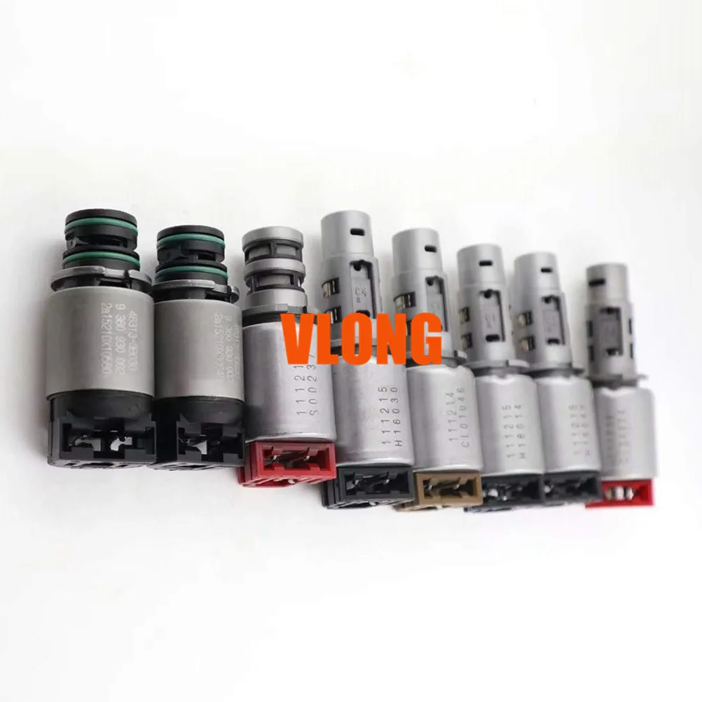 OEM A6LF1/2/3 A6MF1/2 комплект соленоида 8 шт. для hyundai Kia Chevrolet 6 Скорость Восстановленный и