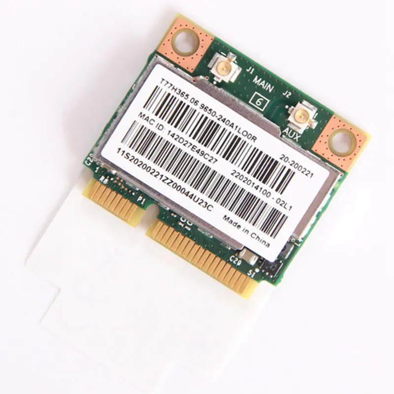 Fenvi Двухдиапазонная Bcm943228hmb 802.11a/B/G/N 300 Мбит/с Wifi беспроводная карта Bluetooth 4 0