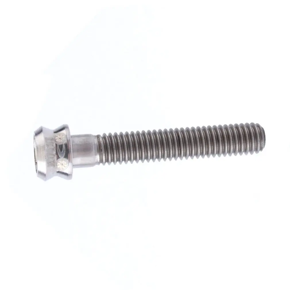 4pcs M6*35 Titanium alloy screws Heightening Handle Bar Bowl Cap Screws Mountain Bike Road Set | Спорт и развлечения