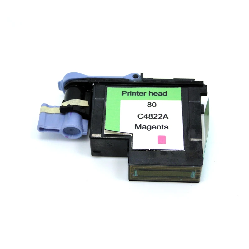 

YOTAT 1pcs Magenta Remanufactured 80 printhead C4822A for HP80 Designjet 1000 1050c 1055cm