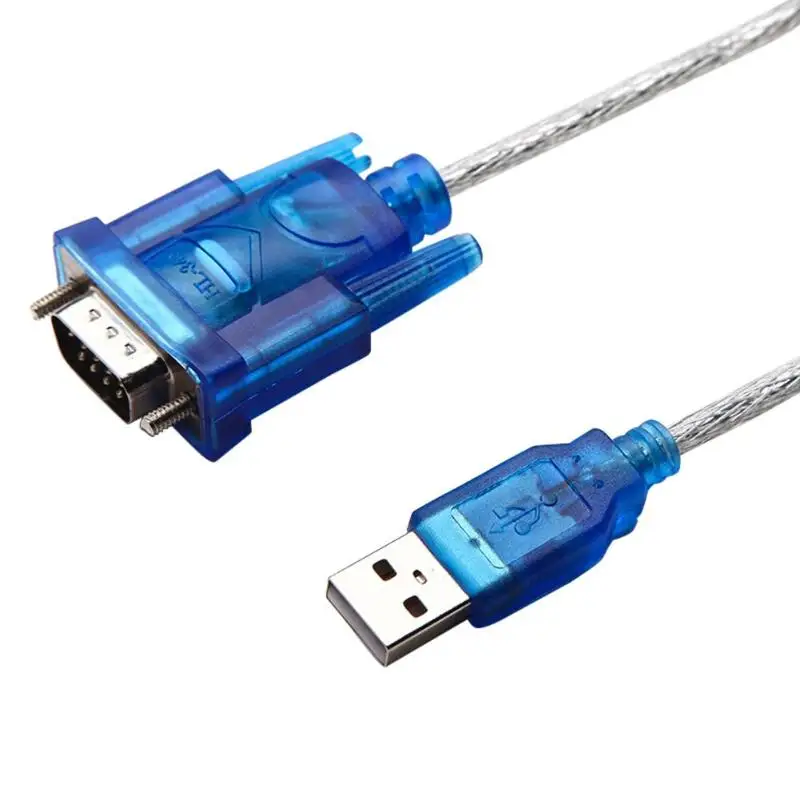 Кабель переходник DB9 с USB на RS232 COM порт Серийный 9 Pin для ПК настольные части Win