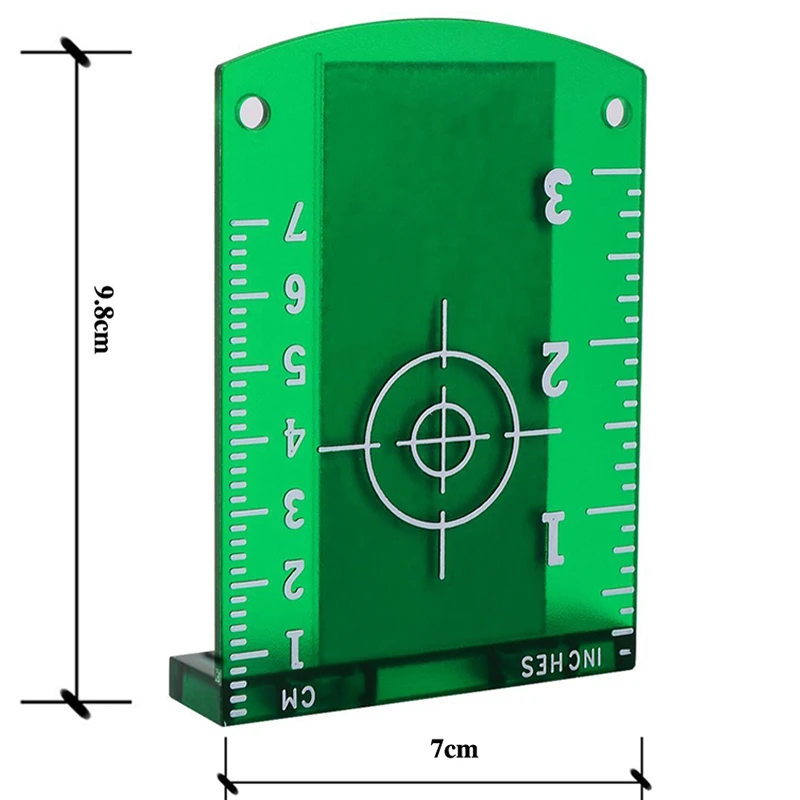 Магнитная Лазерная мишень пластина для карты красного зеленого цвета без