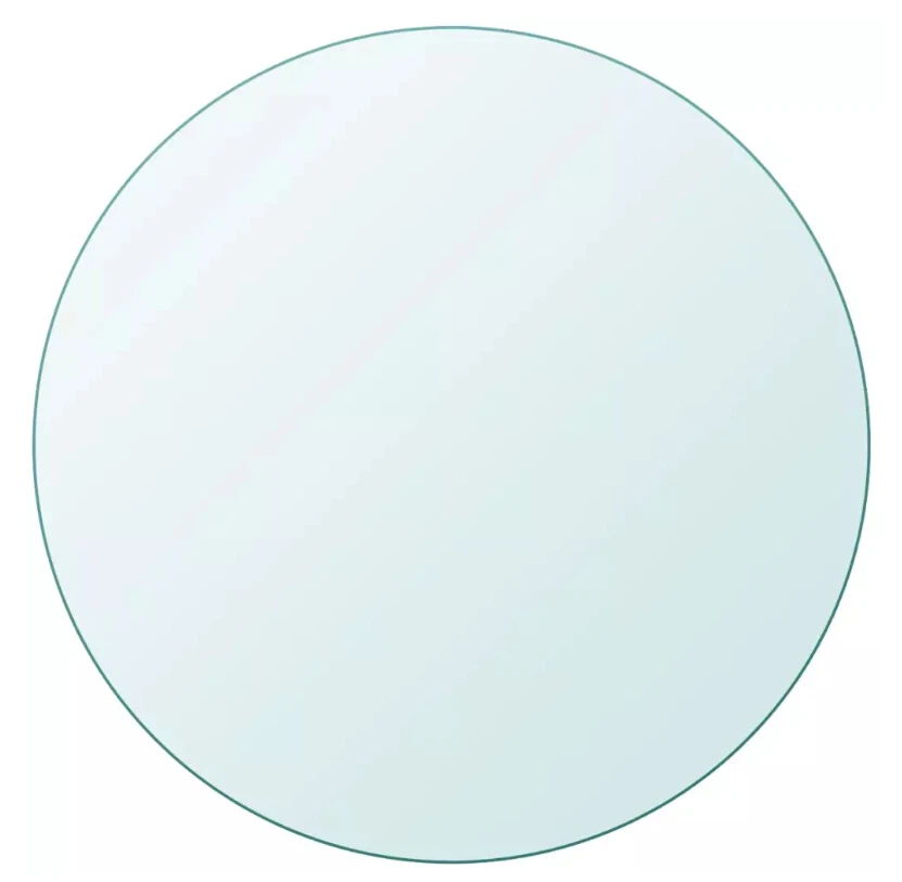VidaXL столешница из закаленного стекла круглая 700 мм/800 мм стол для кафе Современная