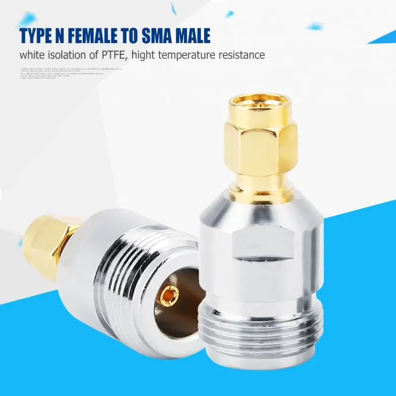 Тип N гнездовой в SMA Штекер РЧ разъем PTFE коаксиальный адаптер тестовый