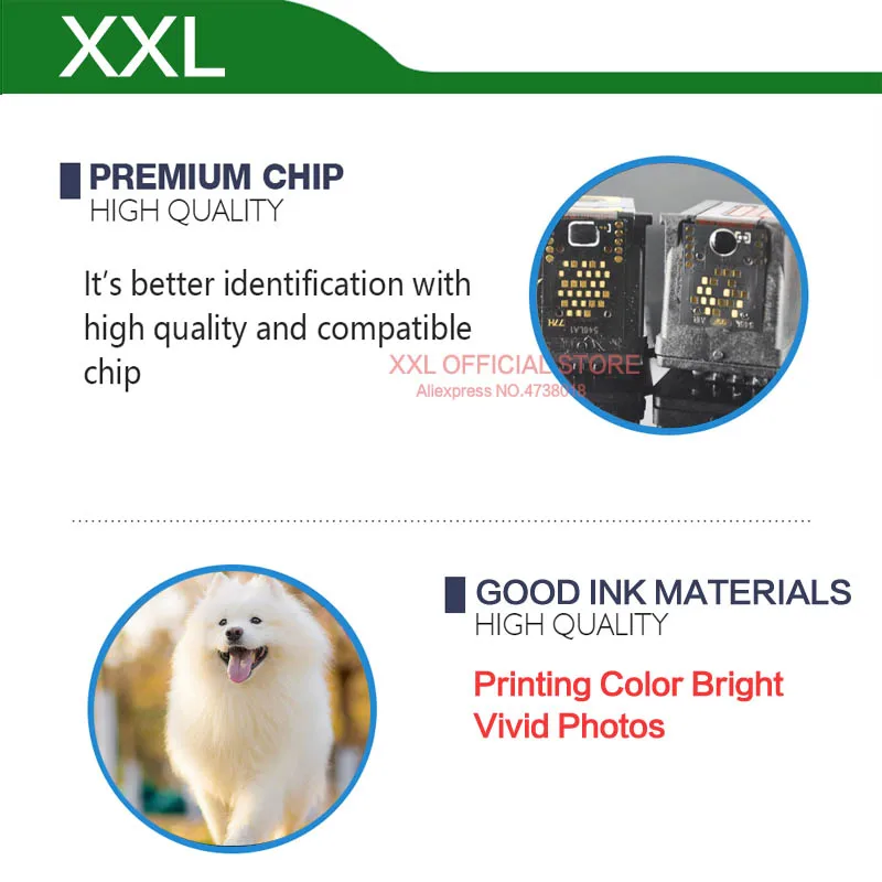 For Canon TS205 TS305 MG2550 Ink Cartridge Pixma Printer cartridge PG545 black |