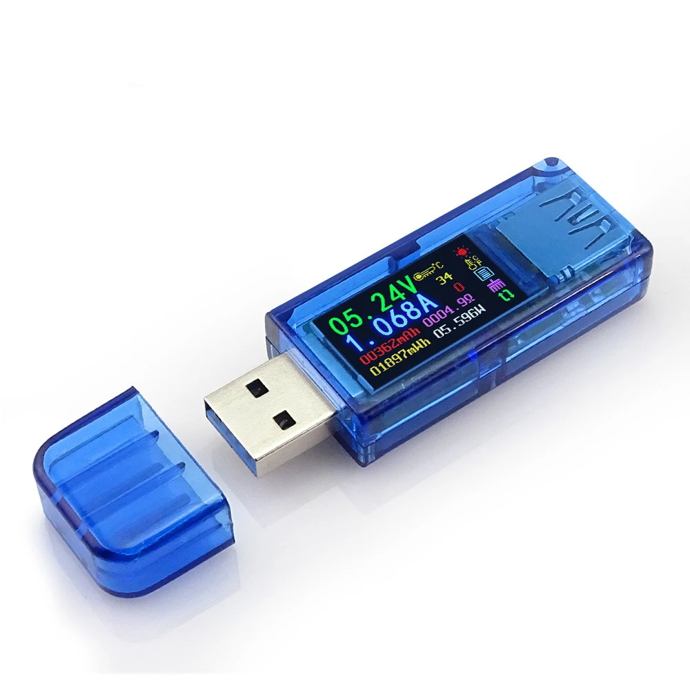 USB3.0 IPS HD цветной экран USB тестовый er Напряжение Ток мощность энергии