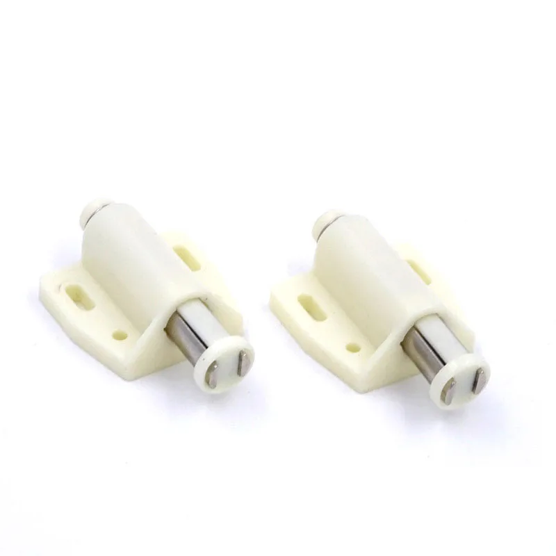 

4 PCS White Magnetic Push To Open System Damper For Cabinet Cupboard Drawer