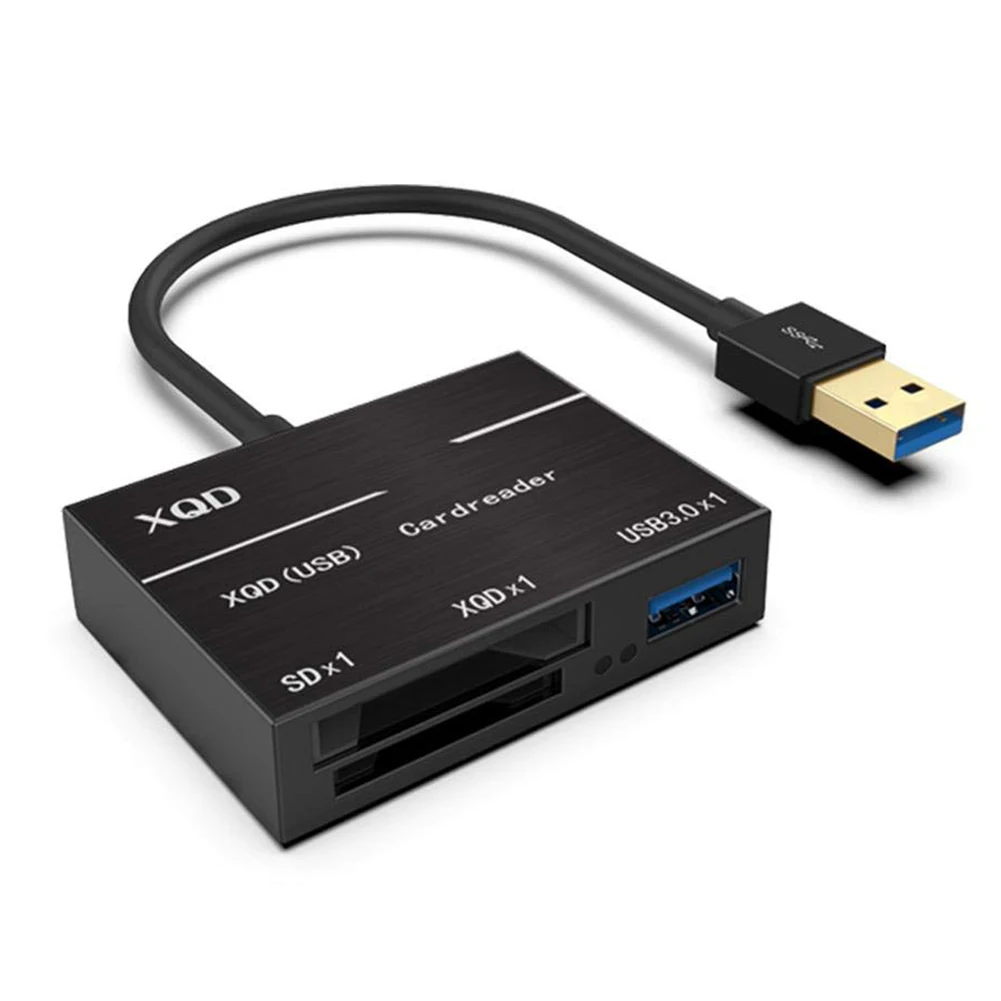 Кард-ридер алюминиевый сплав фото видео тип-c флэш-память камера USB3.0/2,0 XQD ABS Портативный для sony G серии#0103
