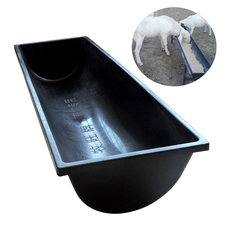 

10 pcs LIvestock Sheep Goat Feeder Trough For sheep Feeder Trough drinker water bowl drinking trough for sheep goat lamb calf